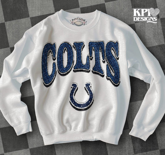Colts DTF Transfer Design KPI