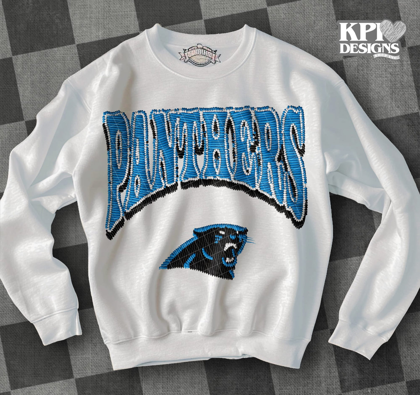 Panthers DTF Transfer Design KPI