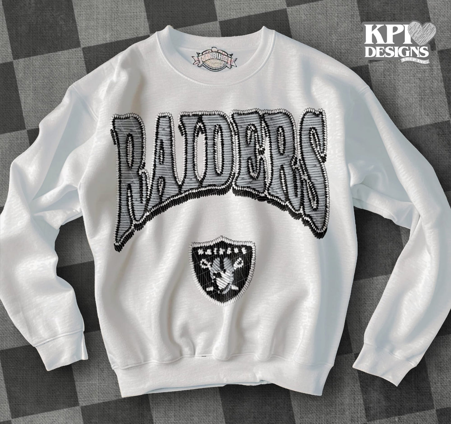 Raiders DTF Transfer Design KPI