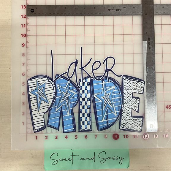 Mascot Team Pride DTF Transfer Design