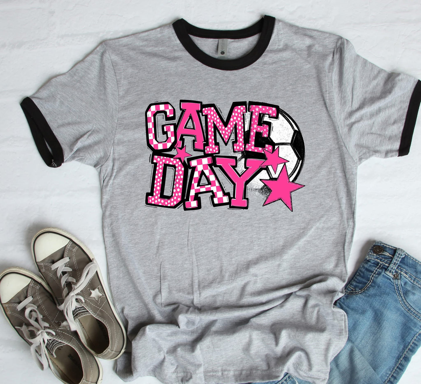Game Day Soccer Team Color DTF Transfer Design