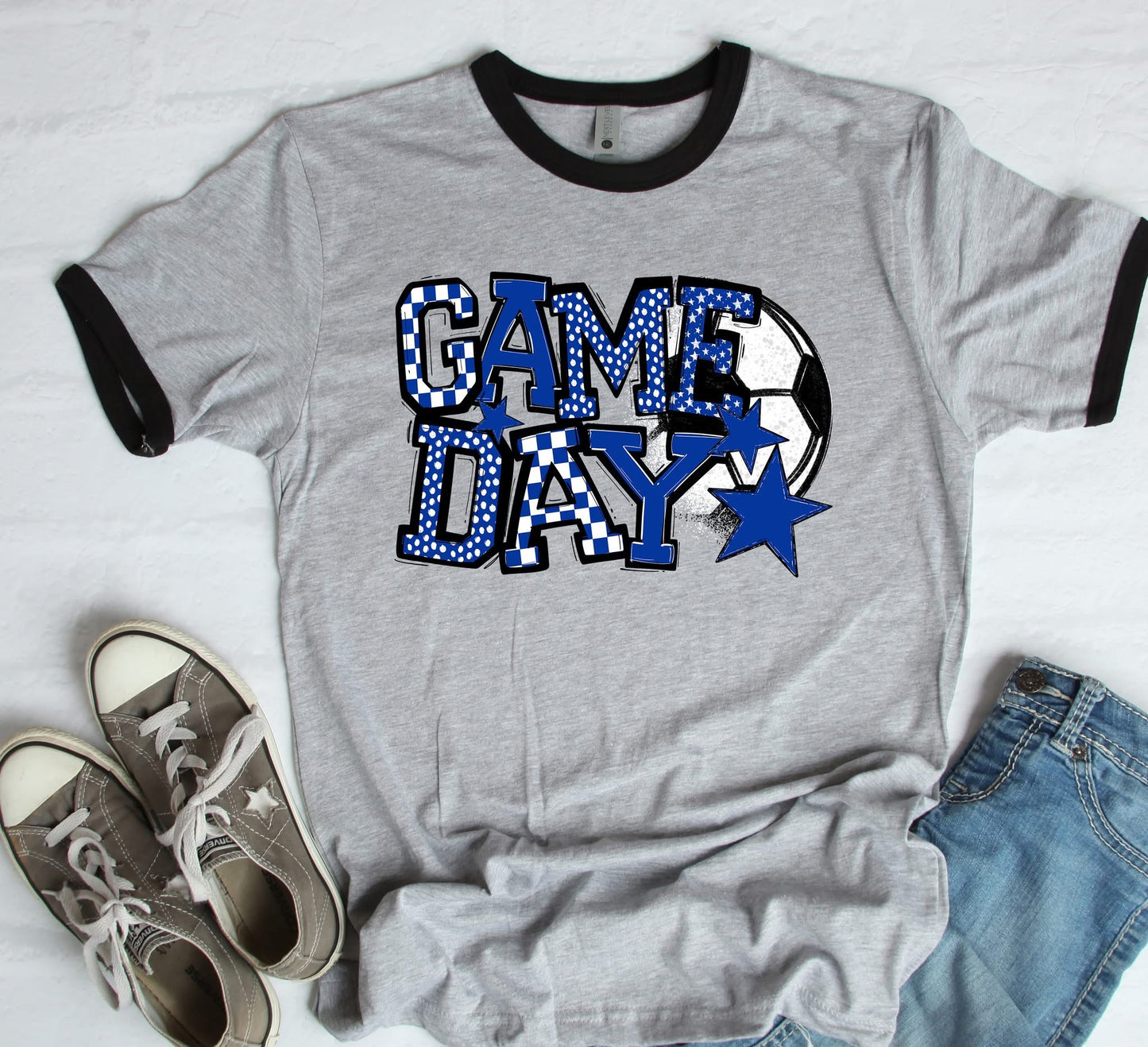 Game Day Soccer Team Color DTF Transfer Design