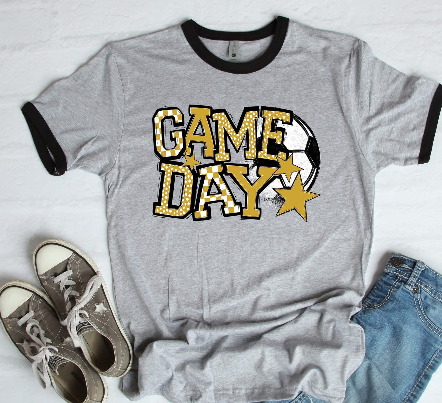 Game Day Soccer Team Color DTF Transfer Design