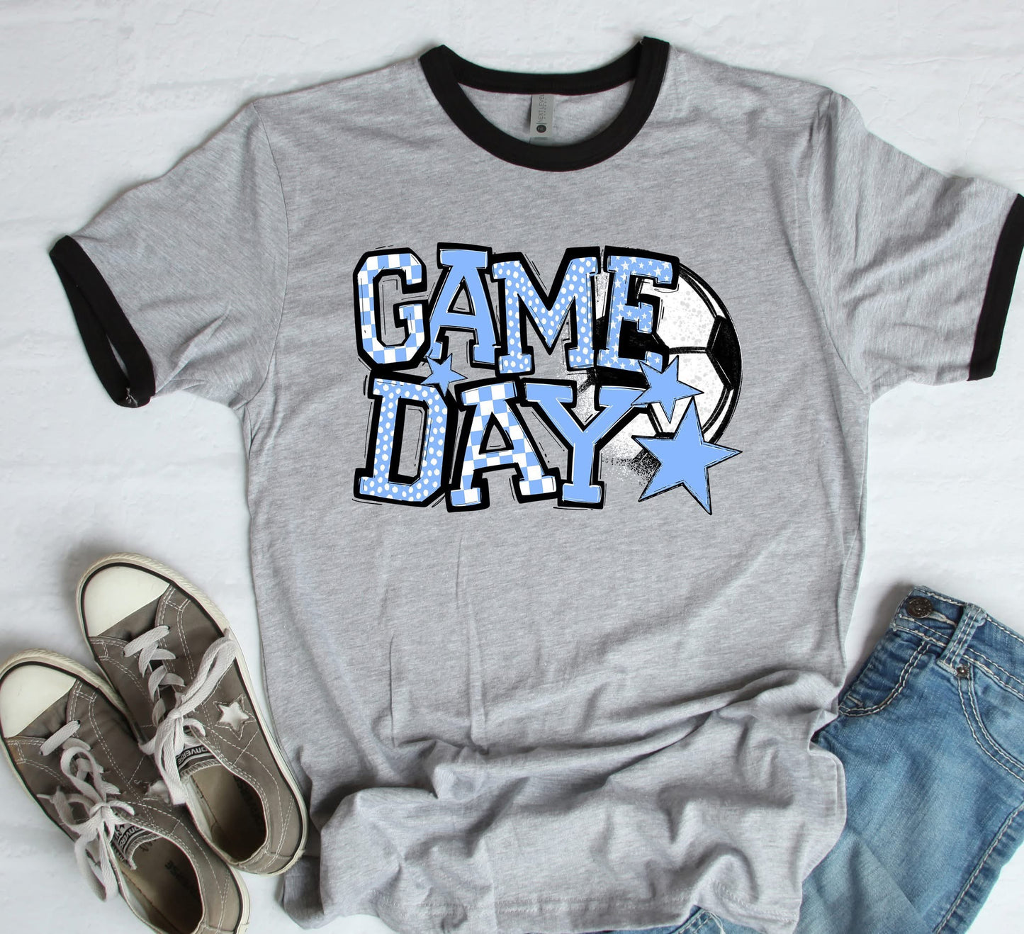 Game Day Soccer Team Color DTF Transfer Design
