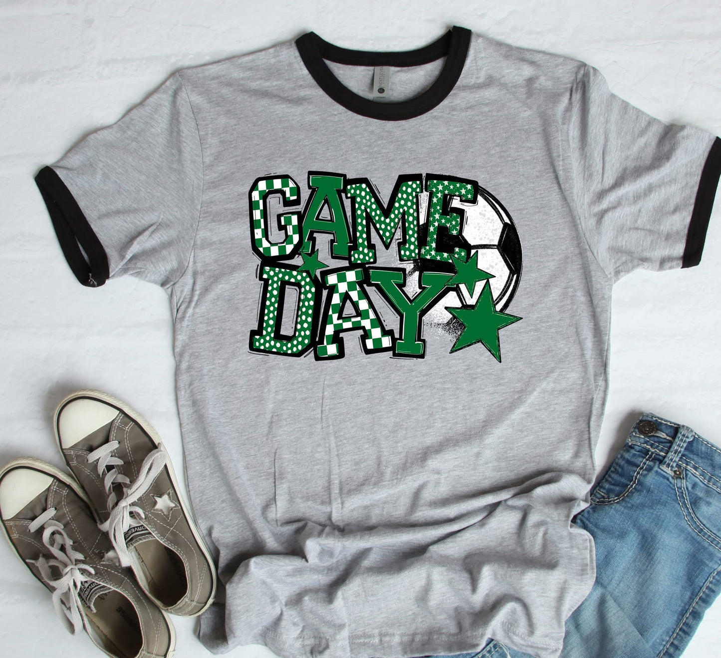 Game Day Soccer Team Color DTF Transfer Design