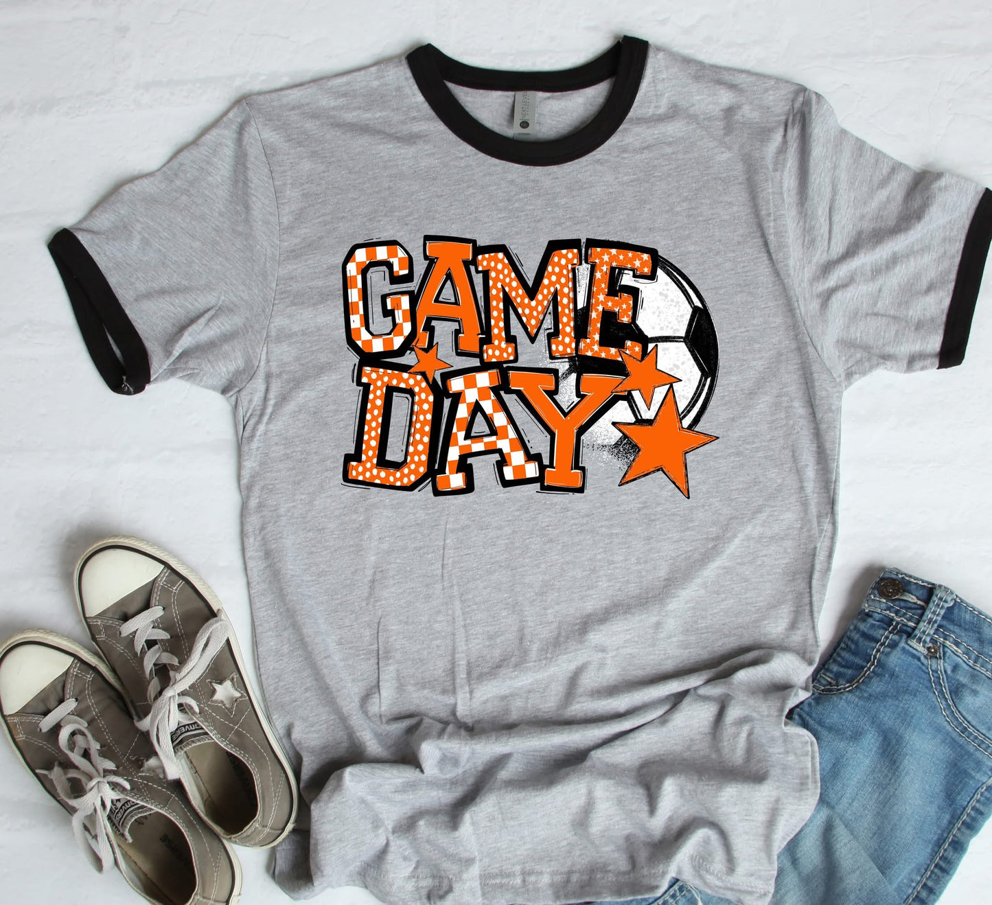 Game Day Soccer Team Color DTF Transfer Design