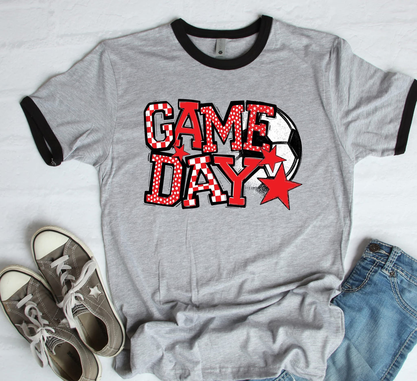 Game Day Soccer Team Color DTF Transfer Design