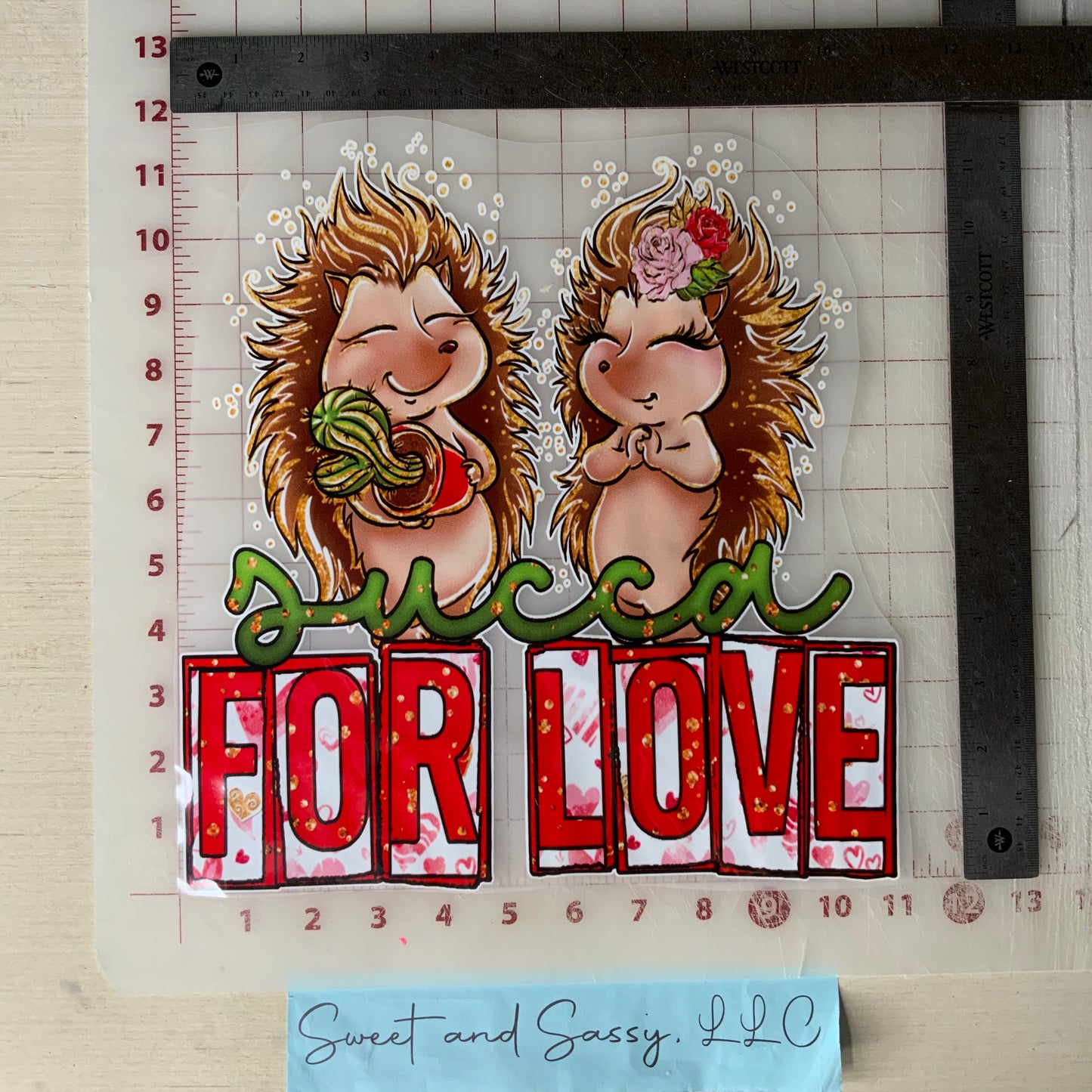 Succa For Love DTF Transfer Design