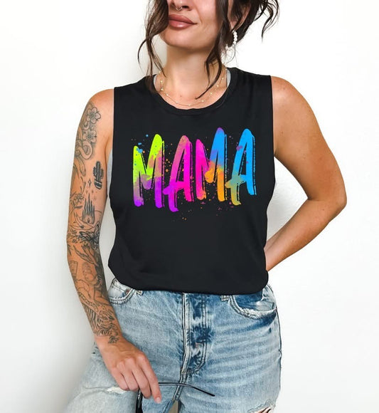 NEON MAMA DTF Transfer Design