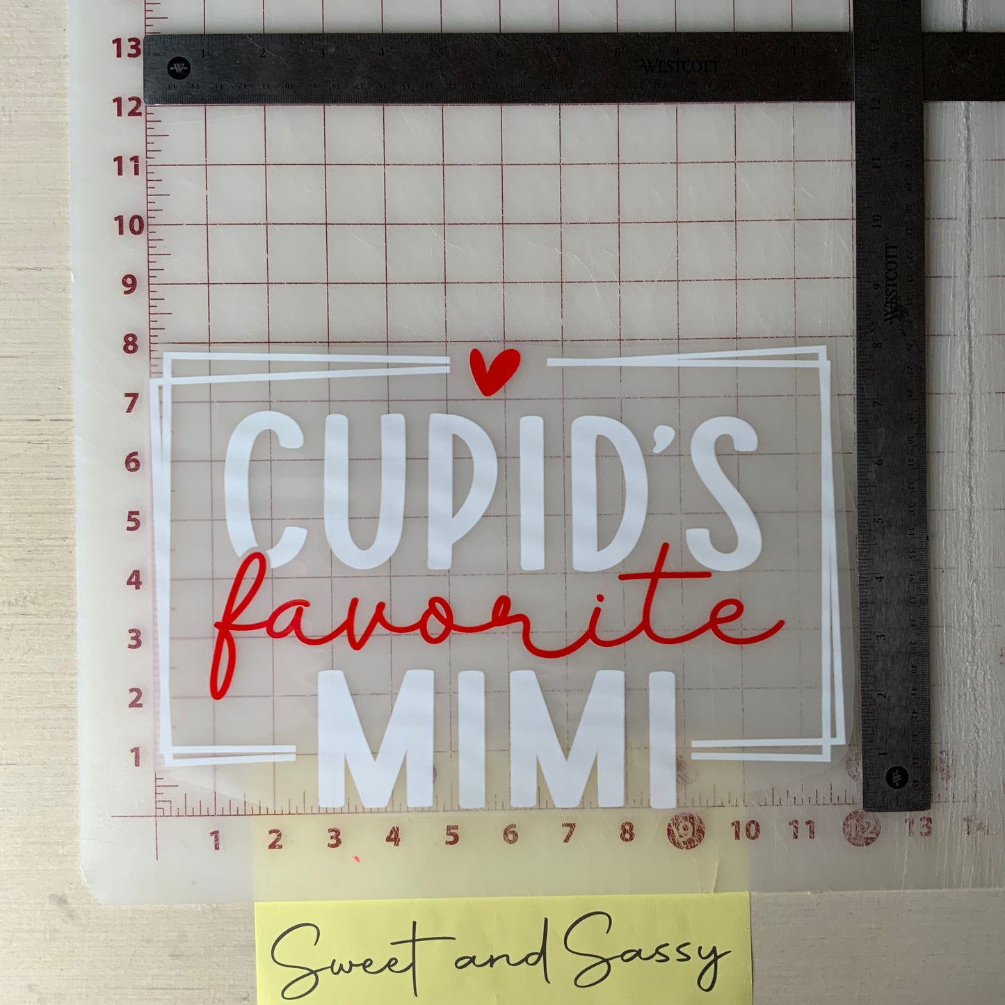 Cupid's favorite Mimi DTF Transfer Design