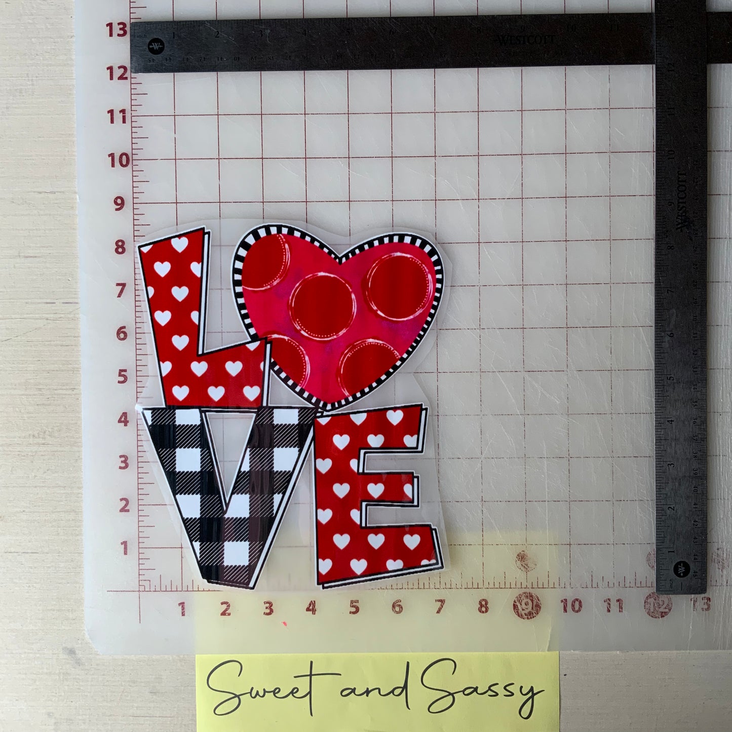 Love DTF Transfer Design