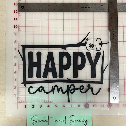 Happy camper DTF Transfer Design