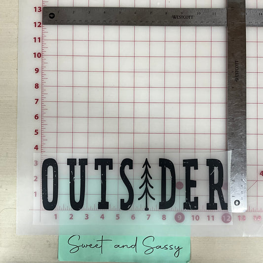 OUTSIER DTF Transfer Design