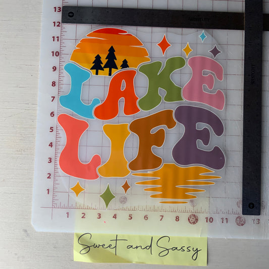 LAKE LIFE DTF Direct To Film π π Transfer