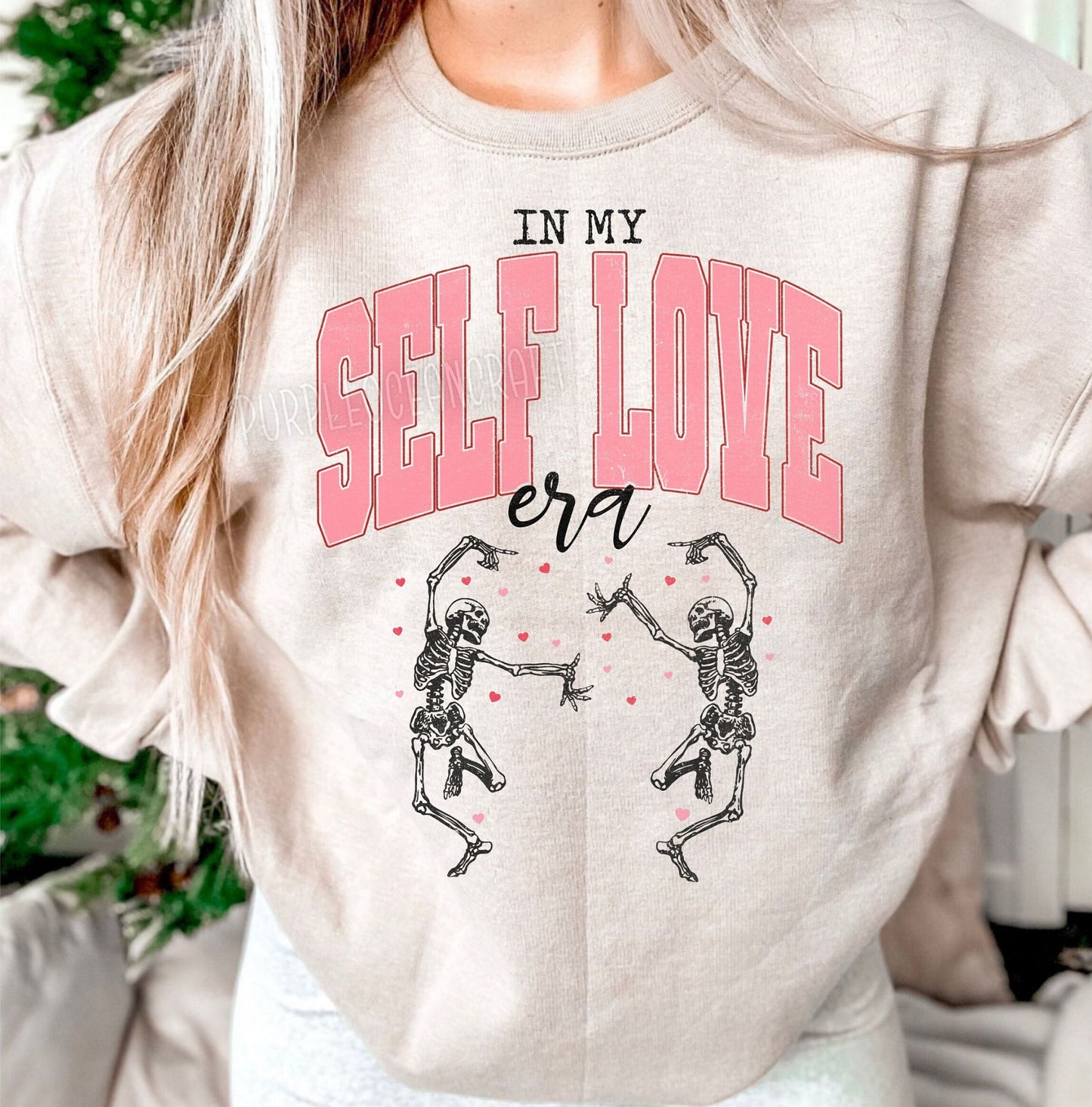 In My Self Love Era Skellie DTF Transfer Design