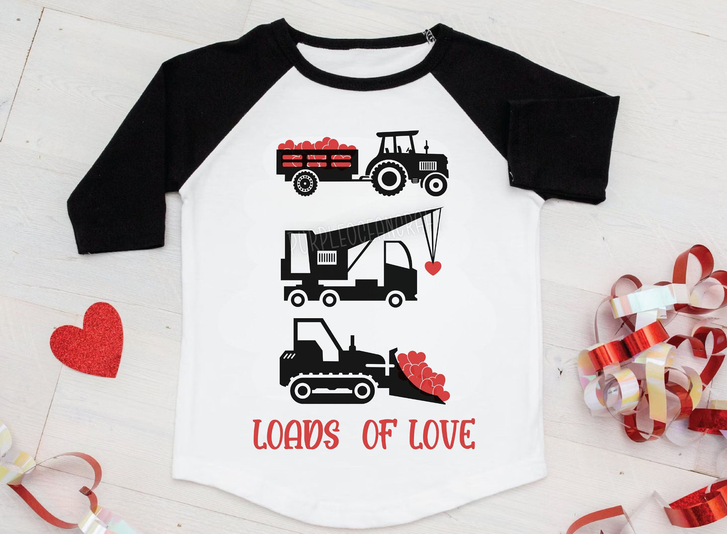 Loads of Love DTF Transfer Design