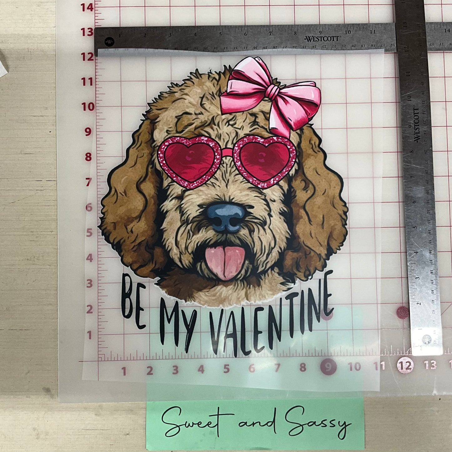 Be My Valentine DTF Transfer Design