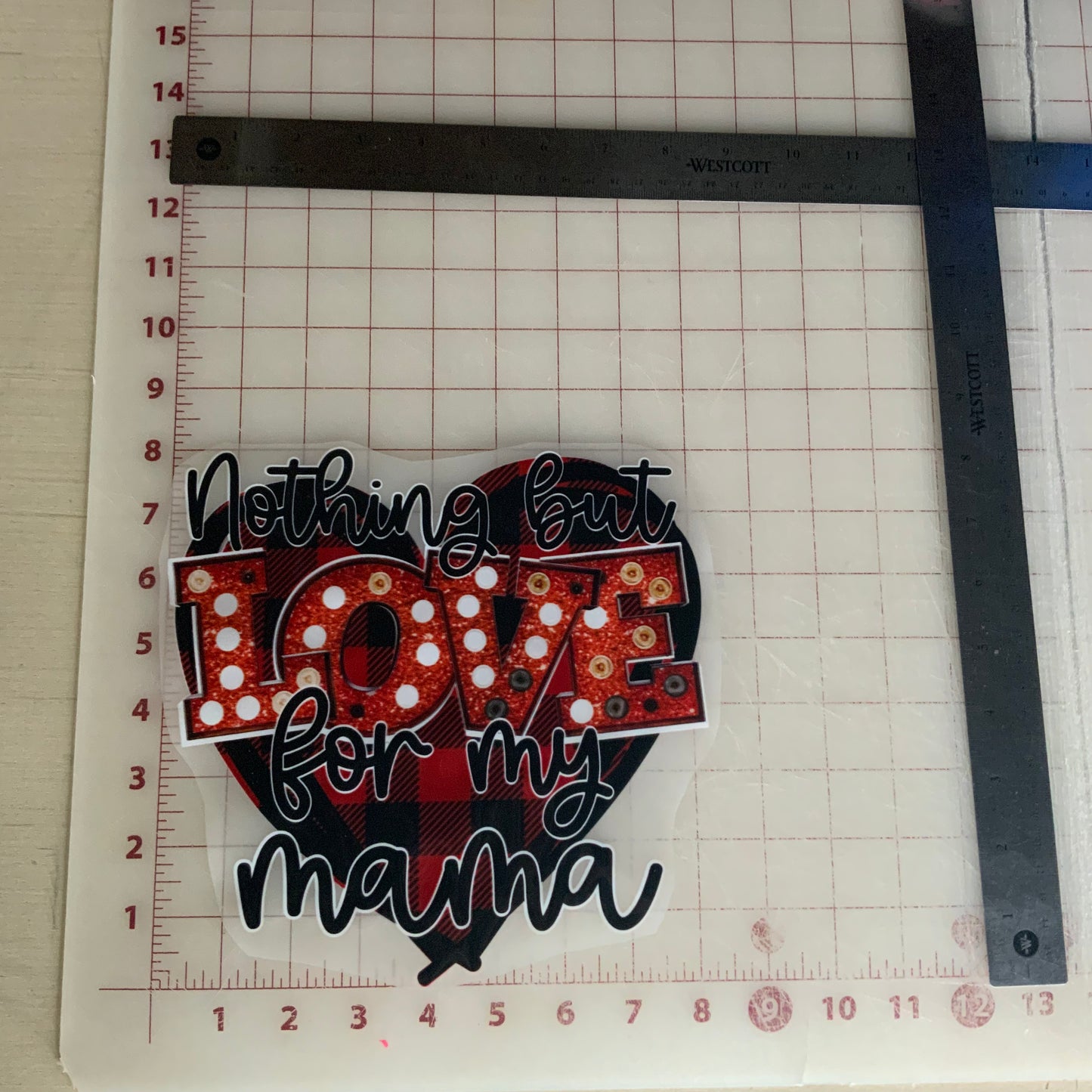 Nothing but love for my mamaDTF Transfer Design