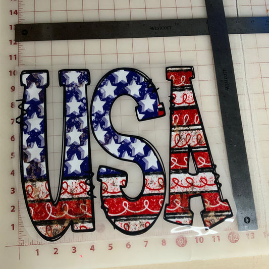 USA DTF Transfer Design