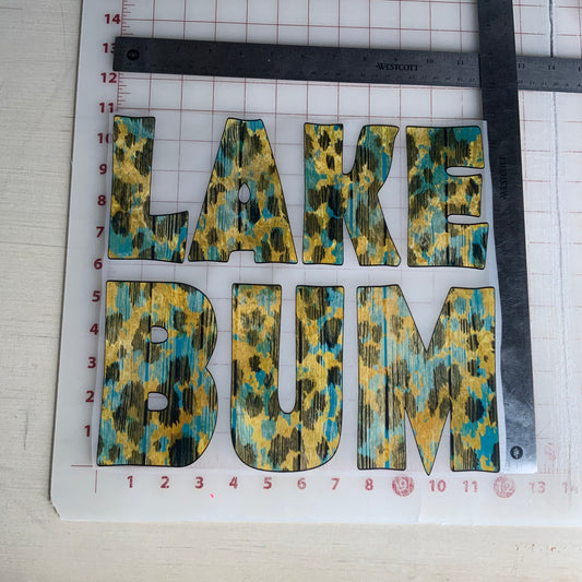 LAKE BUM DTF Transfer Design