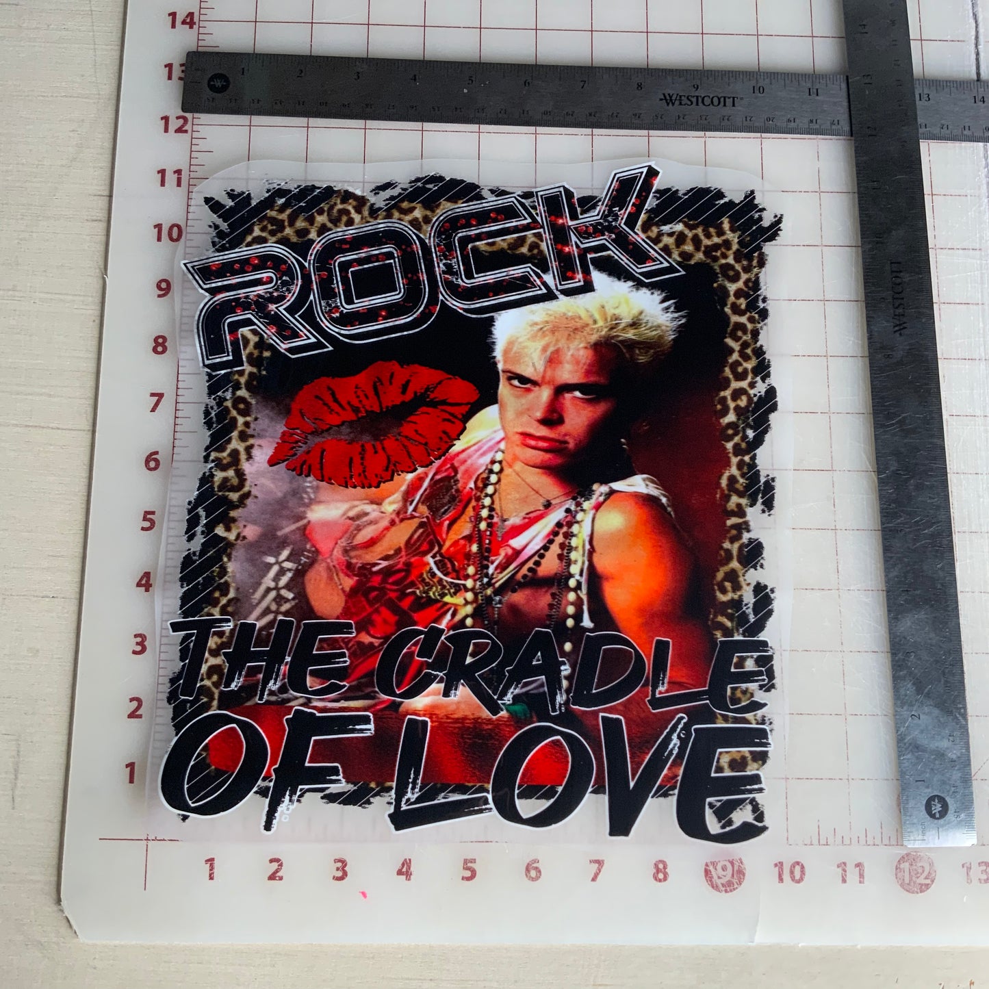 Rock the Cradle of Love DTF Transfer Design