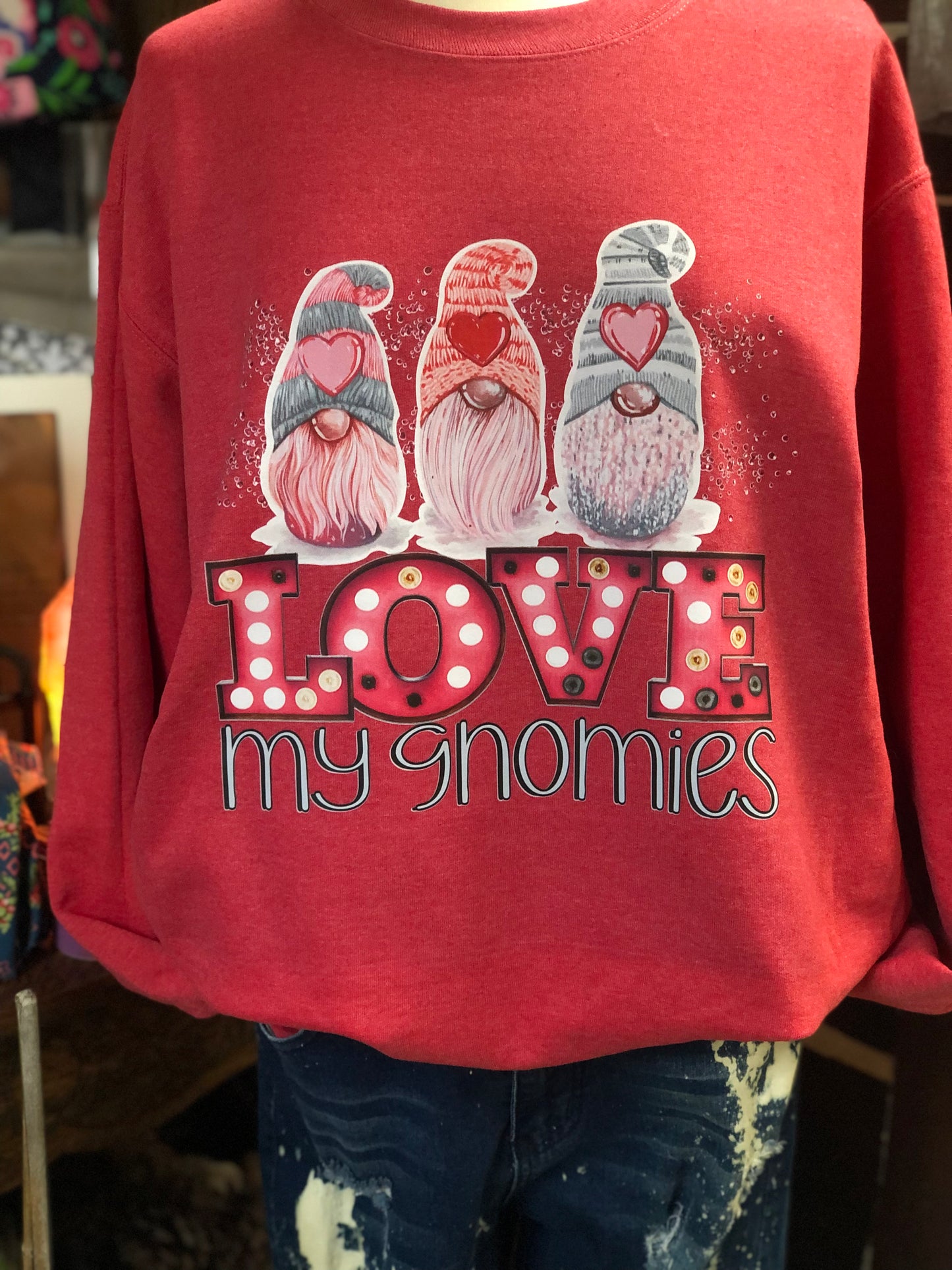 Love my Gnomes DTF Transfer Design