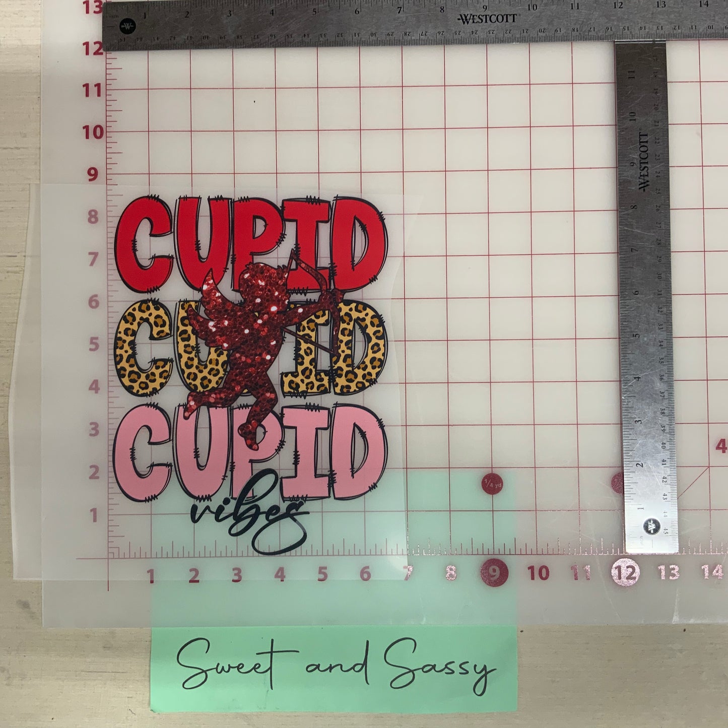 Cupid Vibes DTF Transfer Design