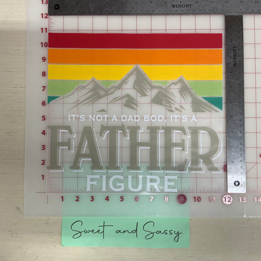 FATHER FIGURE DTF Transfer Design
