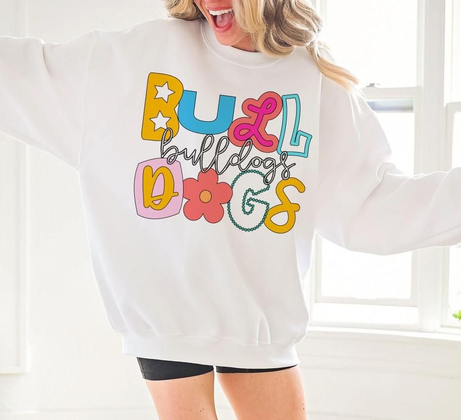 Bulldogs DTF Transfer Bev