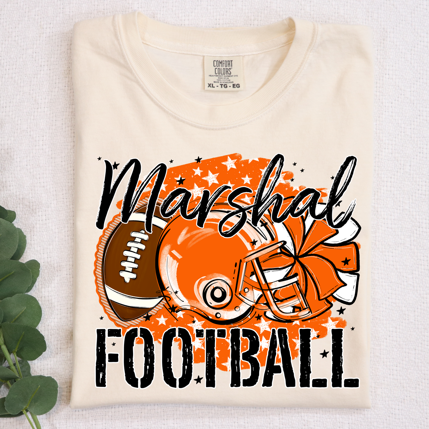 Mascot Football Star DTF Transfer Design