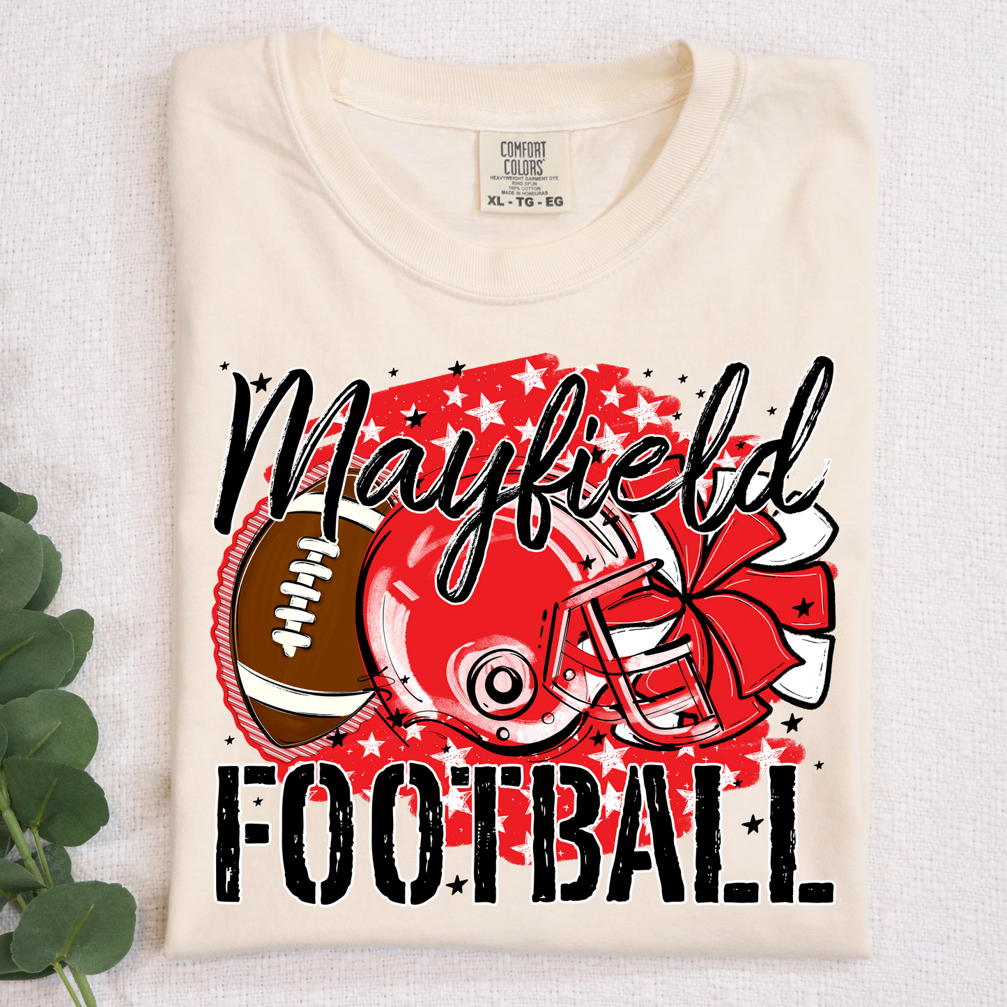 Mascot Football Star DTF Transfer Design