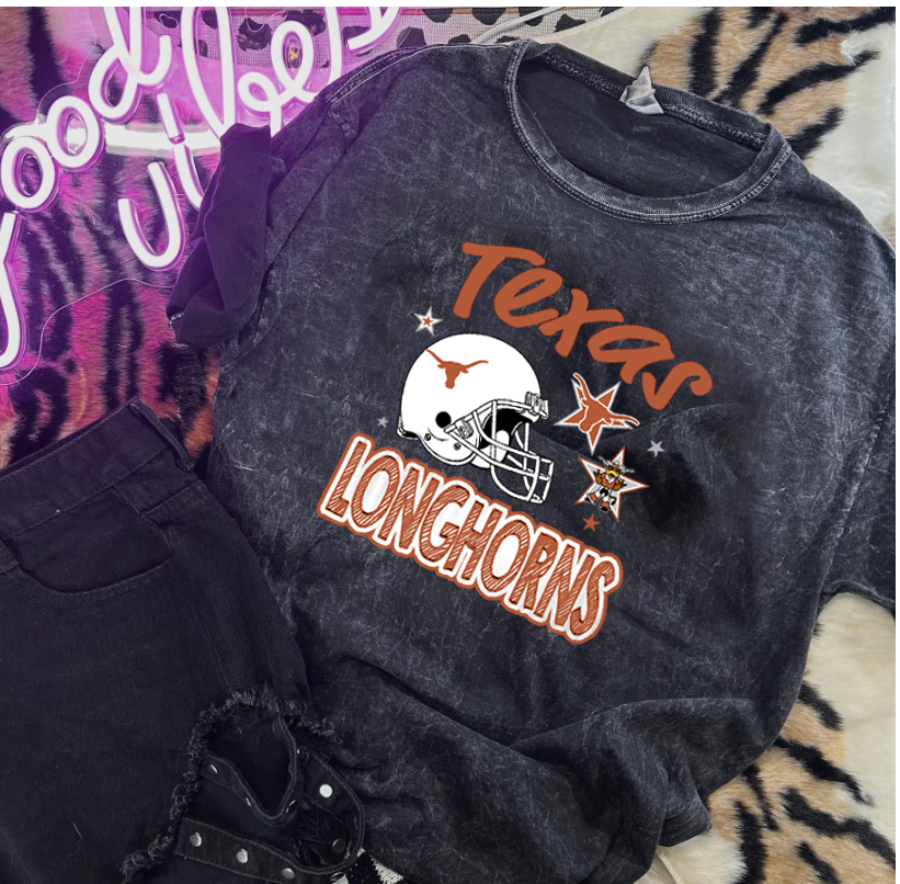 Texas Longhorns DTF Transfer Design