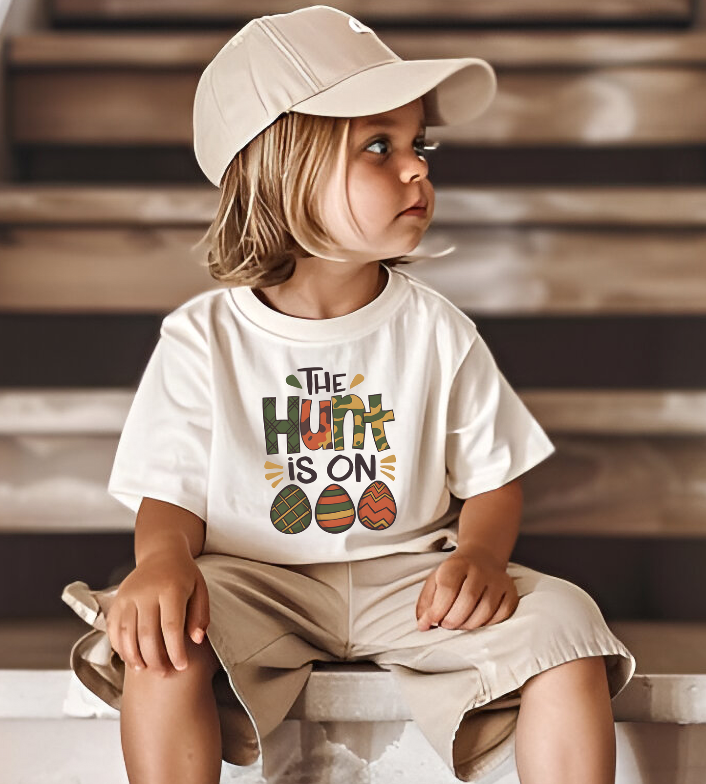 The hunt is on eggs DTF Transfer Design CF