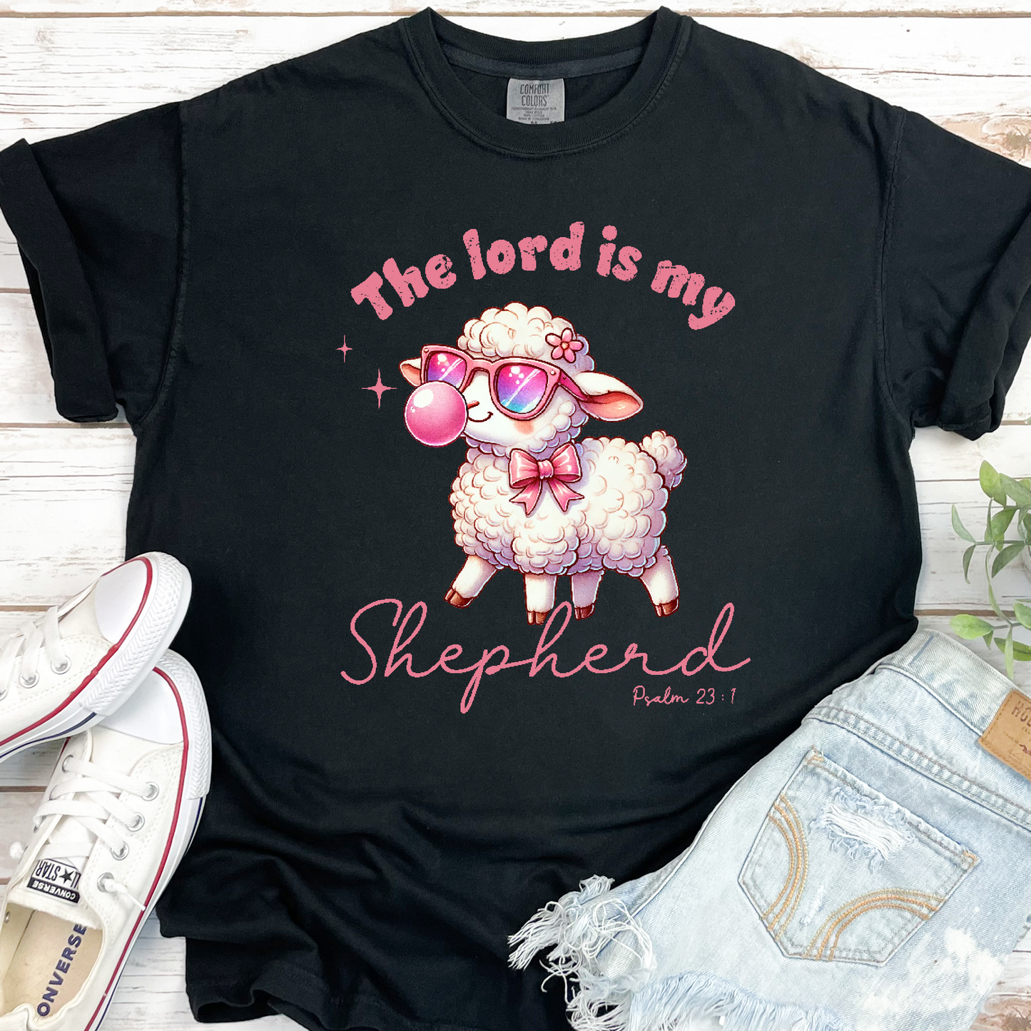 The Lord is my Shepherd DTF Transfer Design