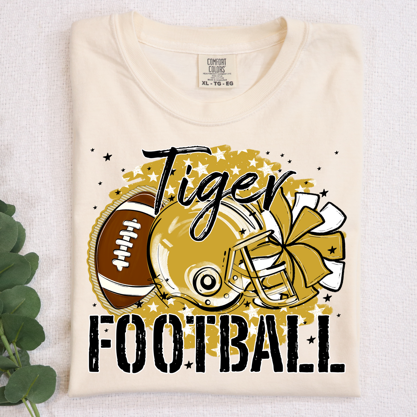 Mascot Football Star DTF Transfer Design