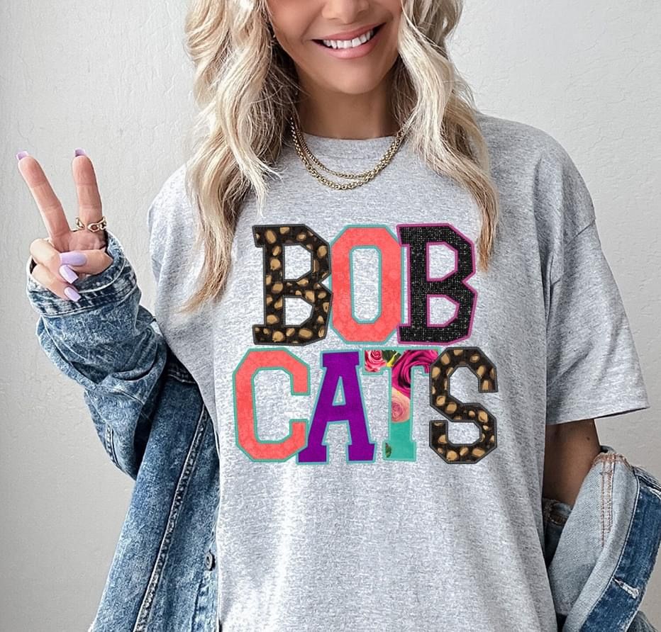 Bobcats DTF Transfer Design Bev