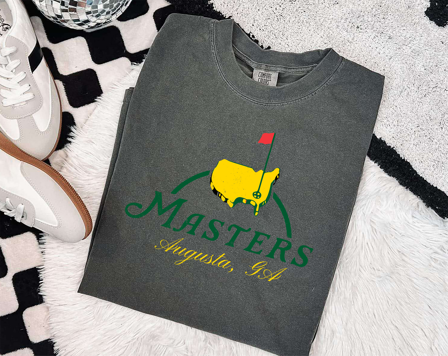Golf Masters Augusta GA DTF Transfer Design
