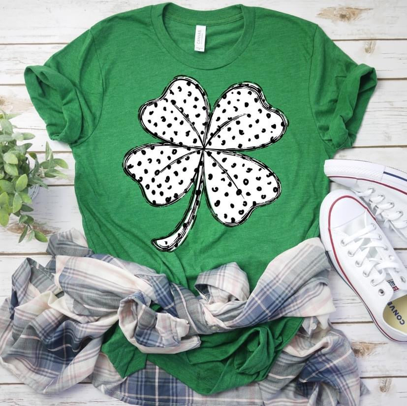 dotti loo clover st. patrick day DTF Transfer Design