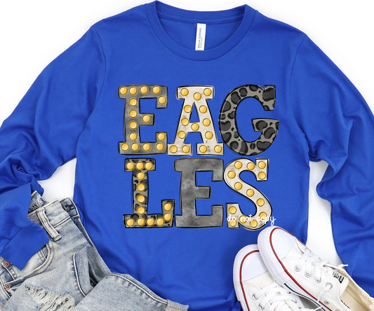 Eagles Neutral Marquee DTF Transfer Design Bev