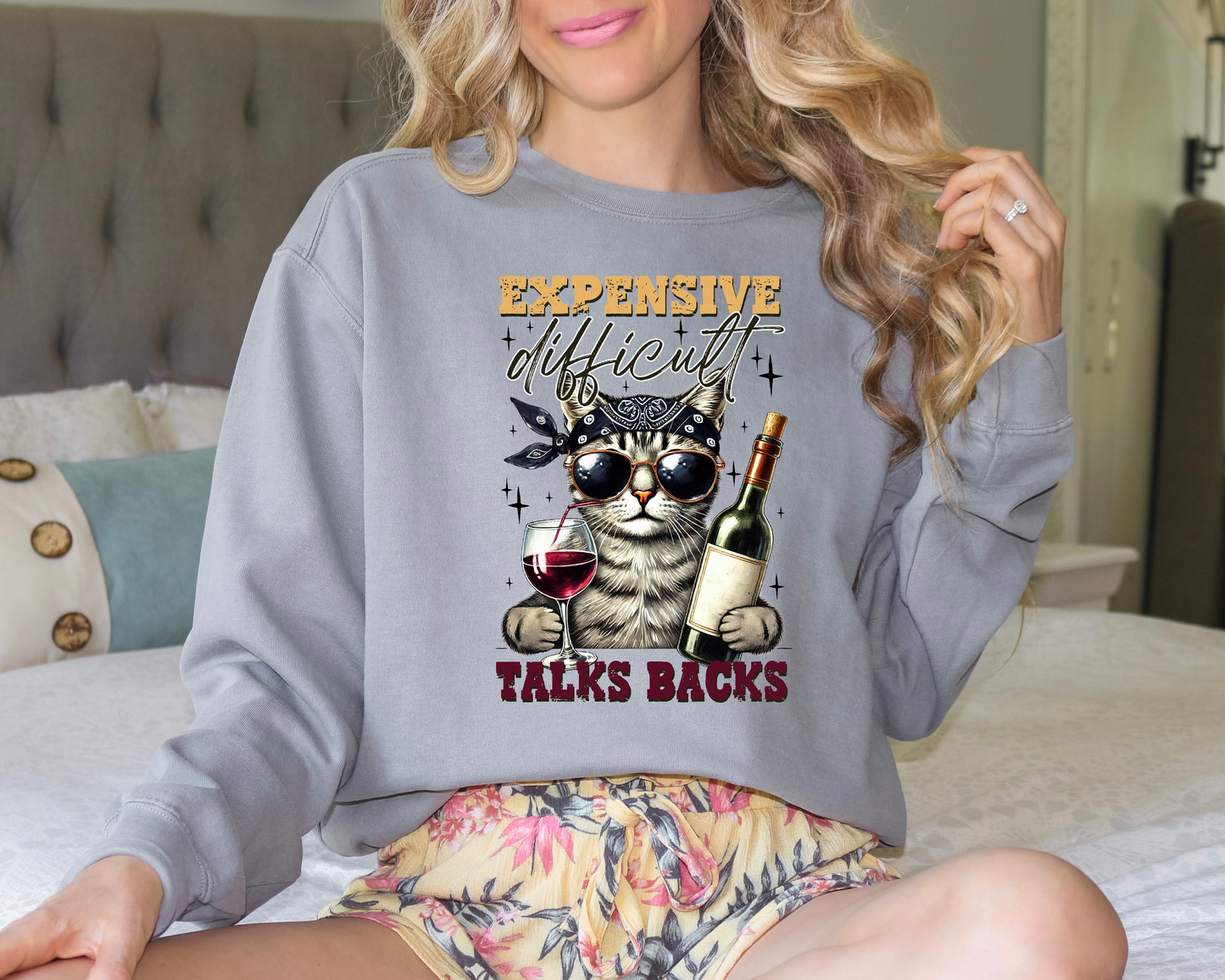 Expensive, Difficult and Talks Back DTF Transfer Design