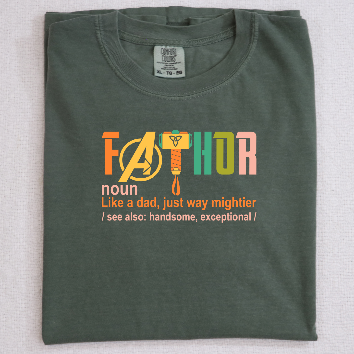 fathor Noun Thor DTF Transfer Design