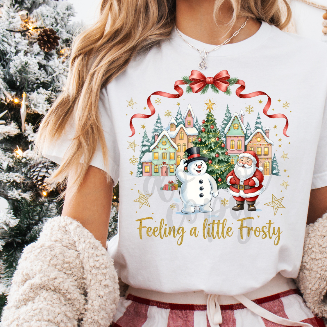 Feeling a little frosty DTF Transfer Design