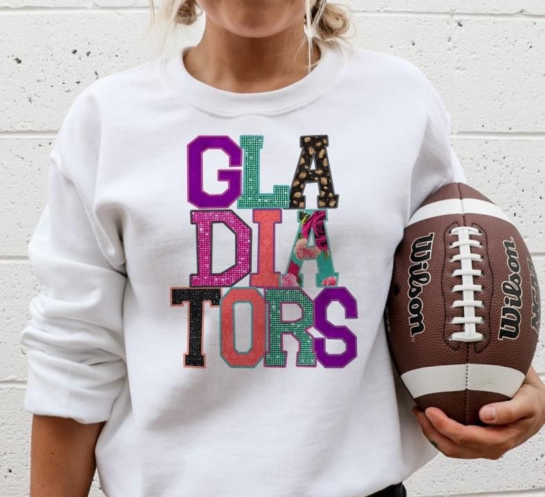 Gladiators DTF Transfer Design Bev