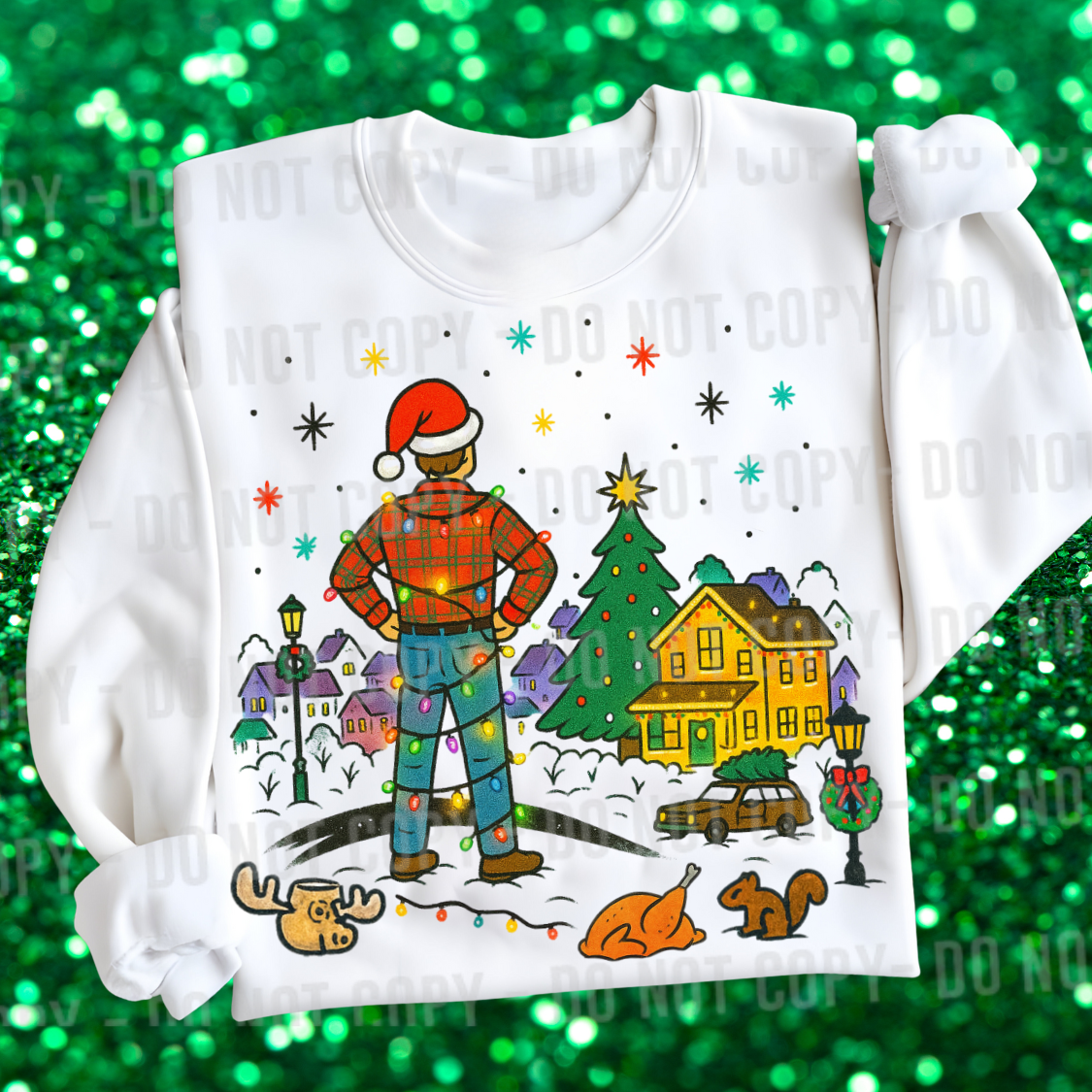 Griswold looking down hill DTF Transfer Design