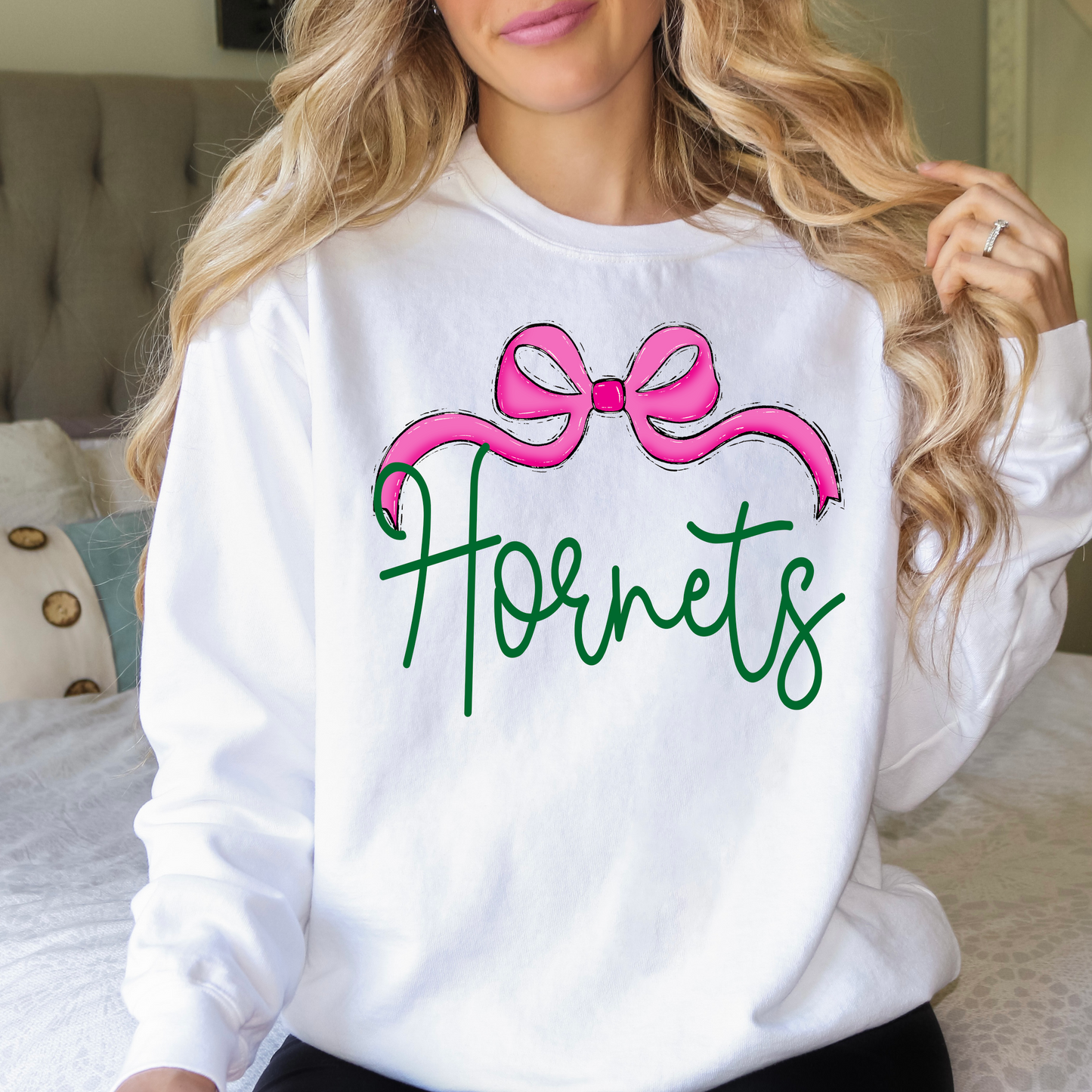 Hornets bow DTF Transfer Design