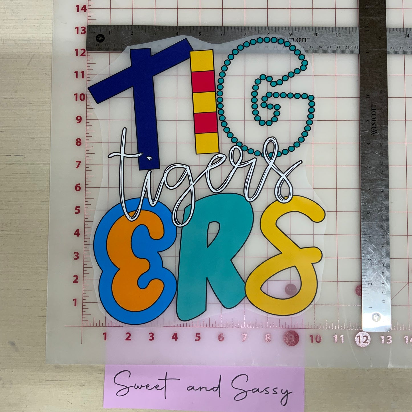 Tigers Funky & Fun DTF Transfer