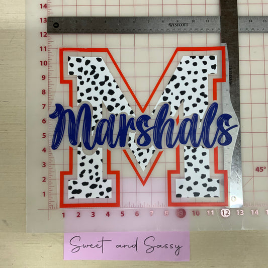 Marshals Dalmatian DTF Transfer