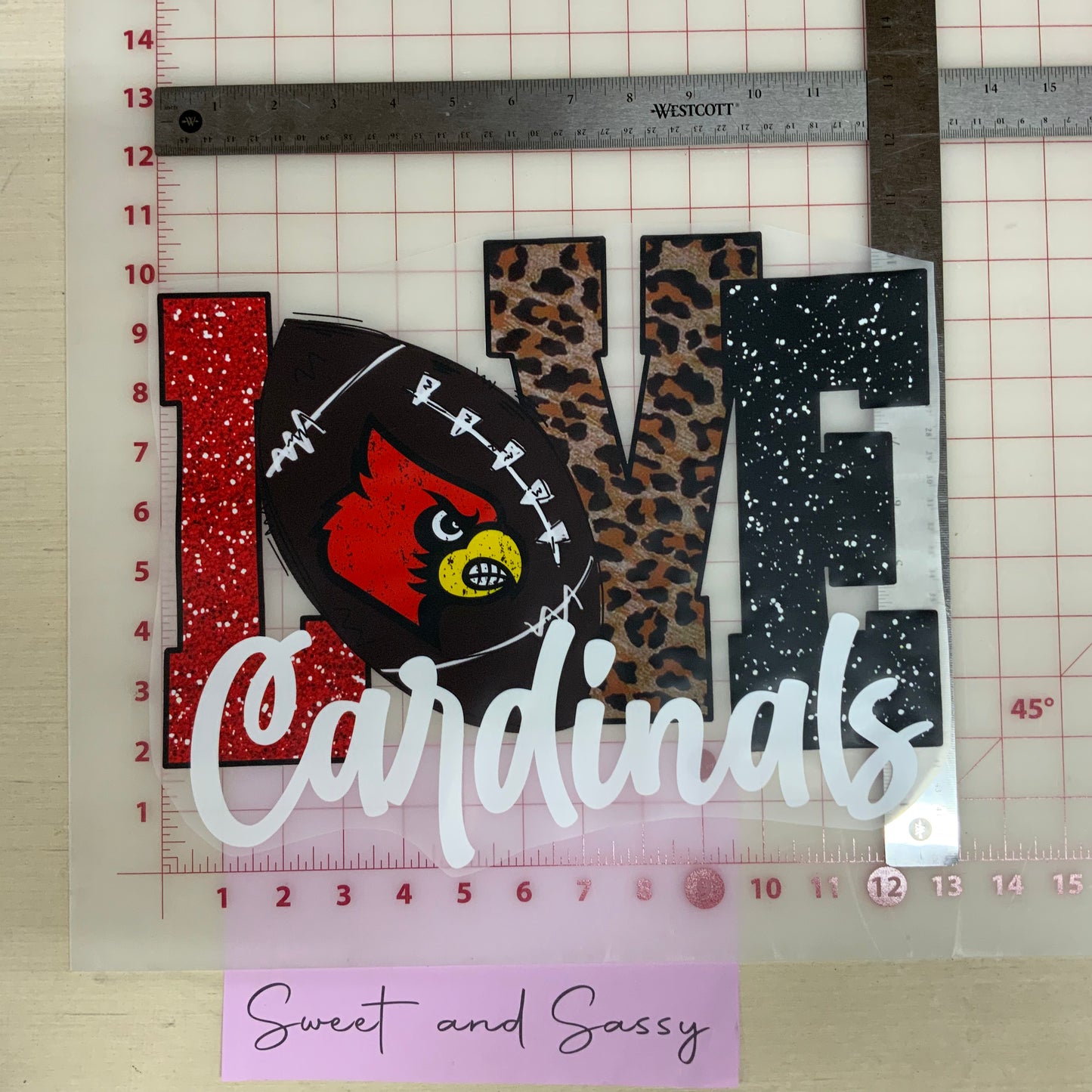 Love Of Football Cardinals DTF Transfer