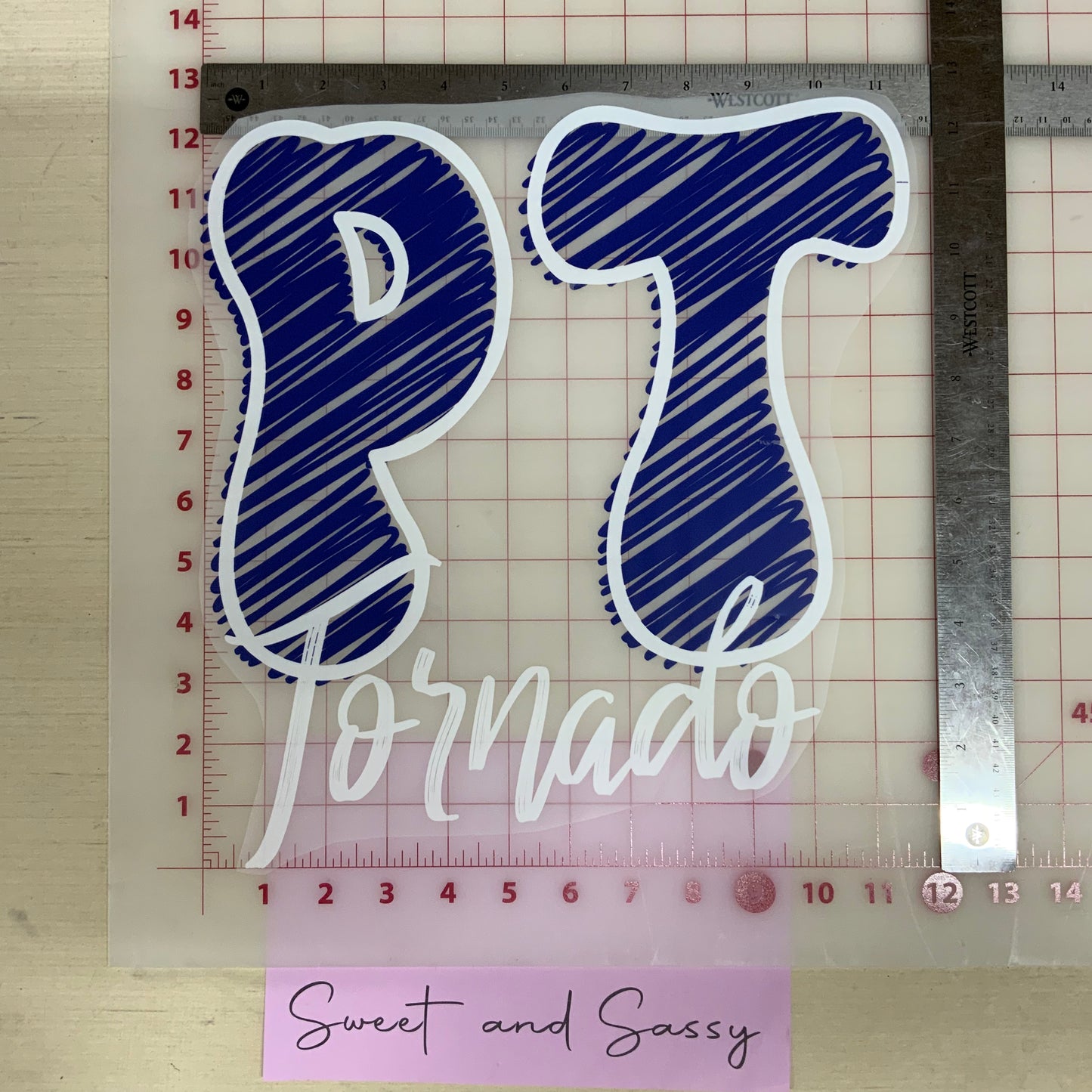 PT Tornado Scribble DTF Transfer