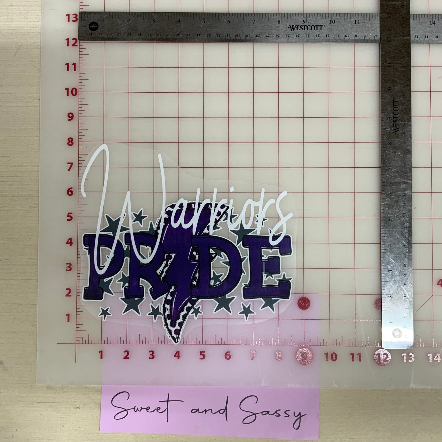 Warriors Pride DTF Transfer